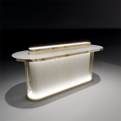 CM005 Cosmetic Store Fixtures Makeup Display Stand Table LED Light