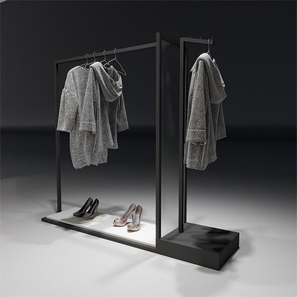 CR028 Custom Garment Display Clothes Rack Set