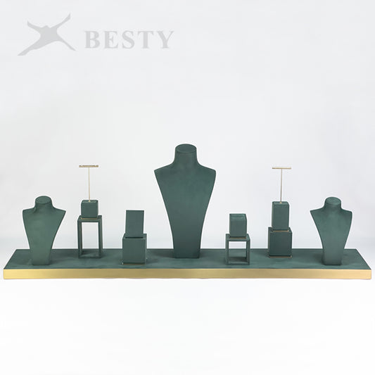 DS337 Jewelry Store Front Display Stand Set