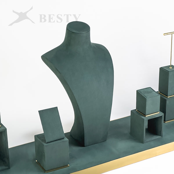 DS337 Jewelry Store Front Display Stand Set