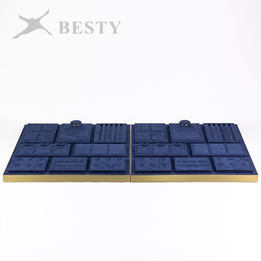 DS383 Opal Jewelry Counter Display Tray Set