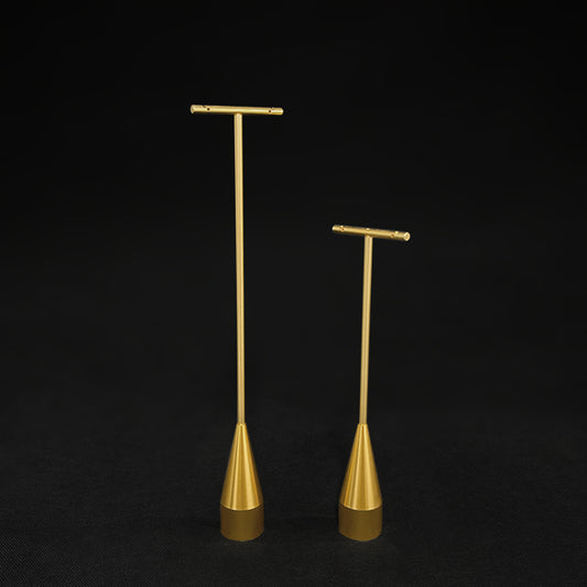 EH009 Earring Display Gold T Bar Holder