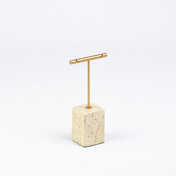 EH048 Earring Display Stand Metal and Plaster Stone