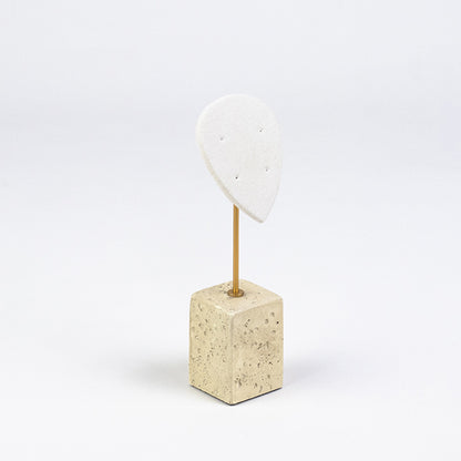 EH049 Earring Display Stand Plaster Stone