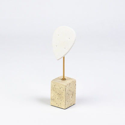 EH049 Earring Display Stand Plaster Stone