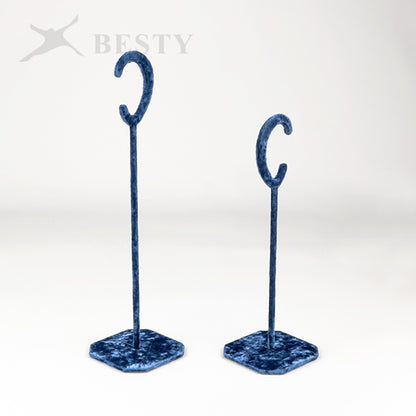 EH071 Velvet Earring Display Stand 6 Holes