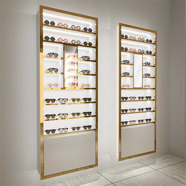 Eyeglasses display cheap case home