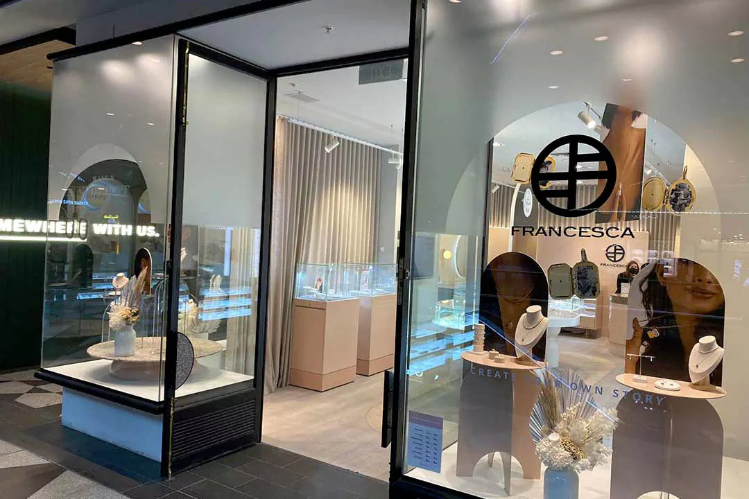 Customized Jewelry Store Fixture for Francesca in AU | Besty Display