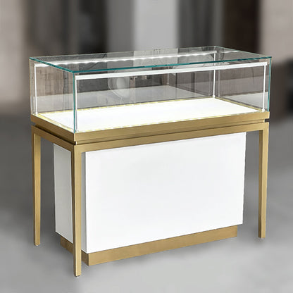 MT-43-Storage Jewelry Display Counter Glass Showcase