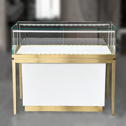 MT-43-Storage Jewelry Display Counter Glass Showcase