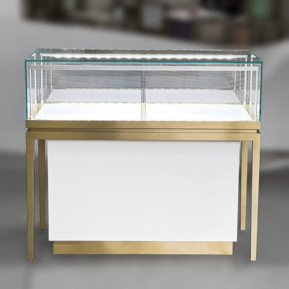 MT-43-Storage Jewelry Display Counter Glass Showcase