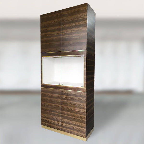 S-03 Custom Made Jewelry Store Wooden Wall Display Cabinet | Besty Display