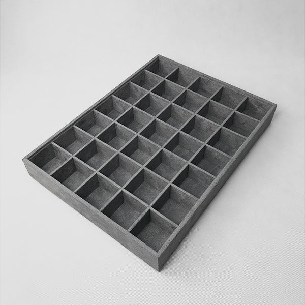 TR0013 Display Tray Beads Jewelry Organizer 35 Grids