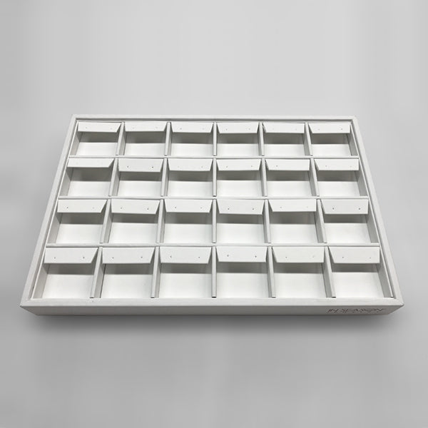 TR0019 Jewelry Tray for Earrings Display 24 Grids