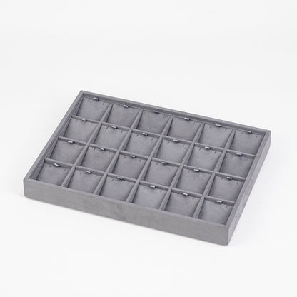 TR0125 Stackable Pendant Display Tray with 20 Grids