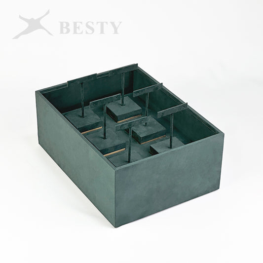 TR0155 Jewelry Display Earring Tray 6 Grid