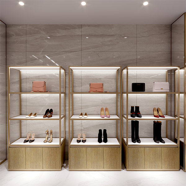 CR062 Fashion Boutique Store Wall Display Rack with LED Light – Besty ...