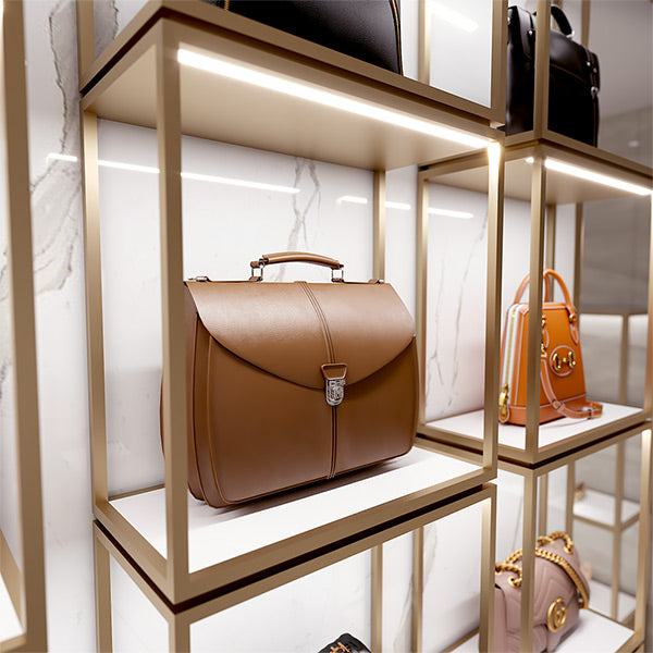 CR066 Boutique Shop Window Display Case Metal Frame LED Light – Besty ...