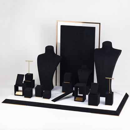 DS059 Custom Made Jewelry Window Display Holder Set | Besty Display